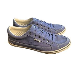 Taos Footwear Women's Moc Star Sneaker Blue Shoes Size 9.5 S1